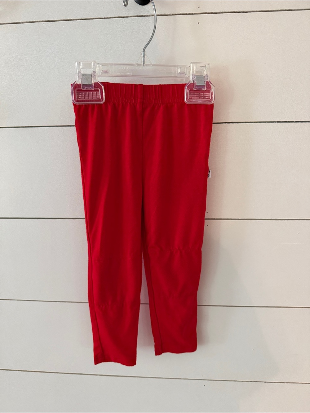 Little Sleepies Red Play Leggings